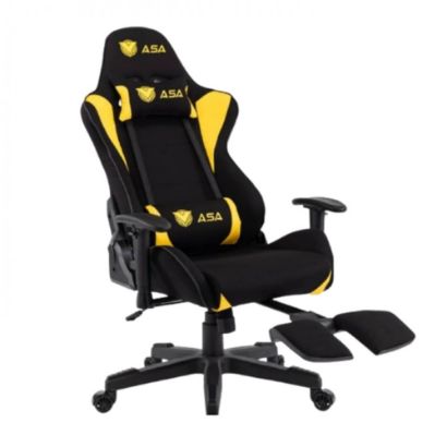 صورة كرسي جيمنج مريح مع مسند قدم